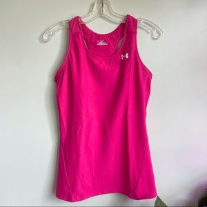 hot pink athletic tank top